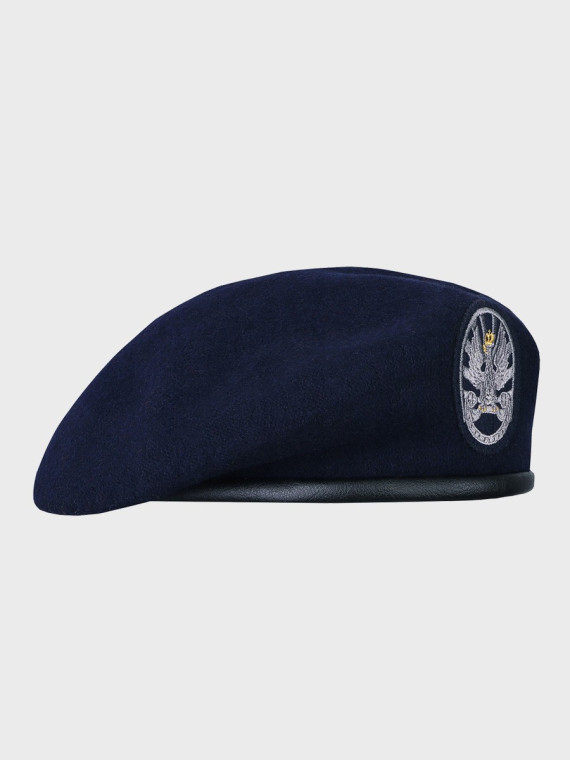 BB-TEX Polski Beret Kadetów z Orłem Granatowy 52