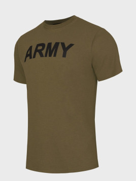 MIL-TEC KOSZULKA T-SHIRT ARMY BAWEŁNA OLIWKOWA L