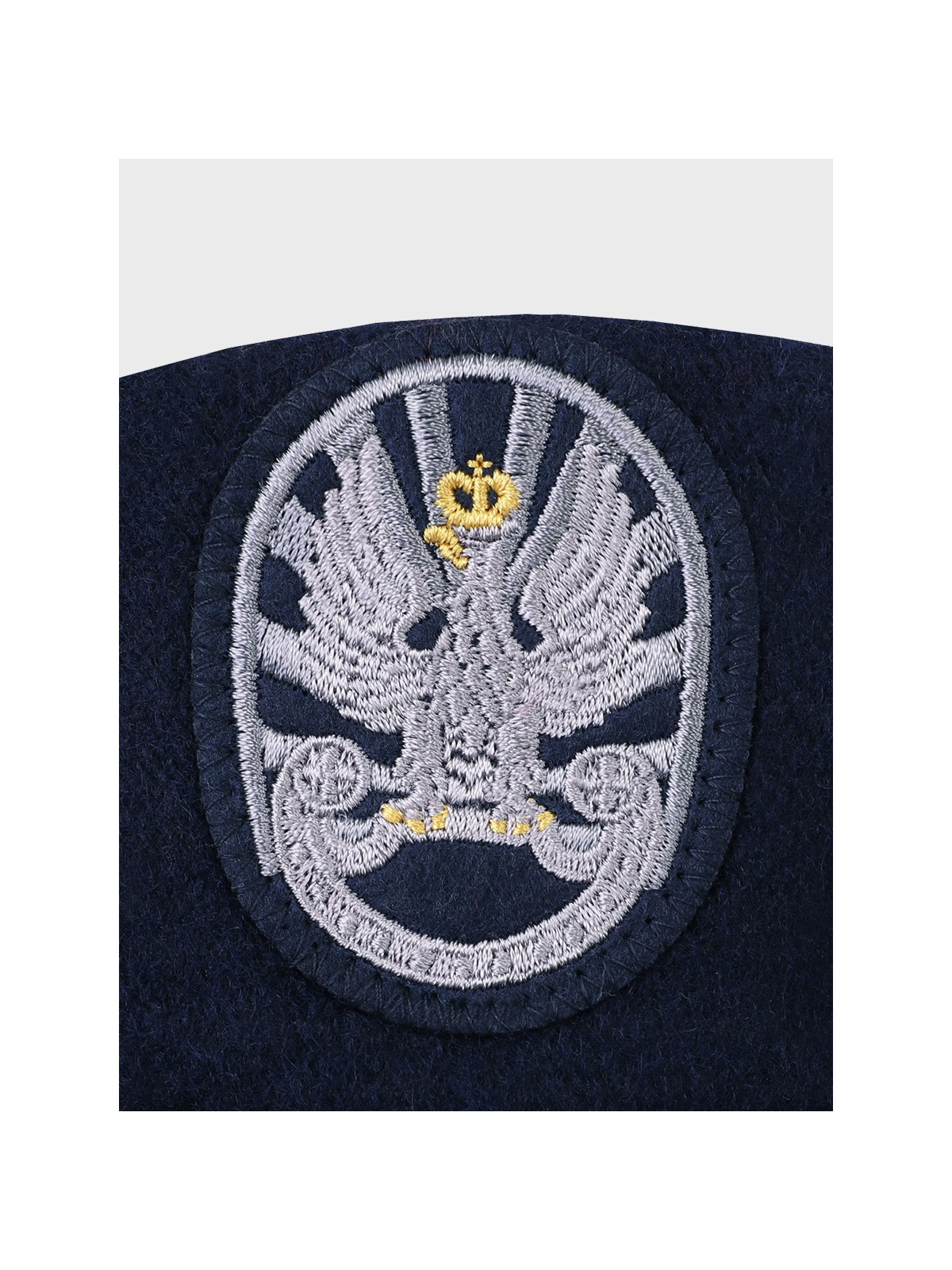 BB-TEX Polski Beret Kadetów z Orłem Granatowy 52