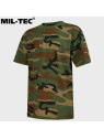 MIL-TEC KOSZULKA DZIECIĘCA T-SHIRT KIDS BAWEŁNA WOODLAND L