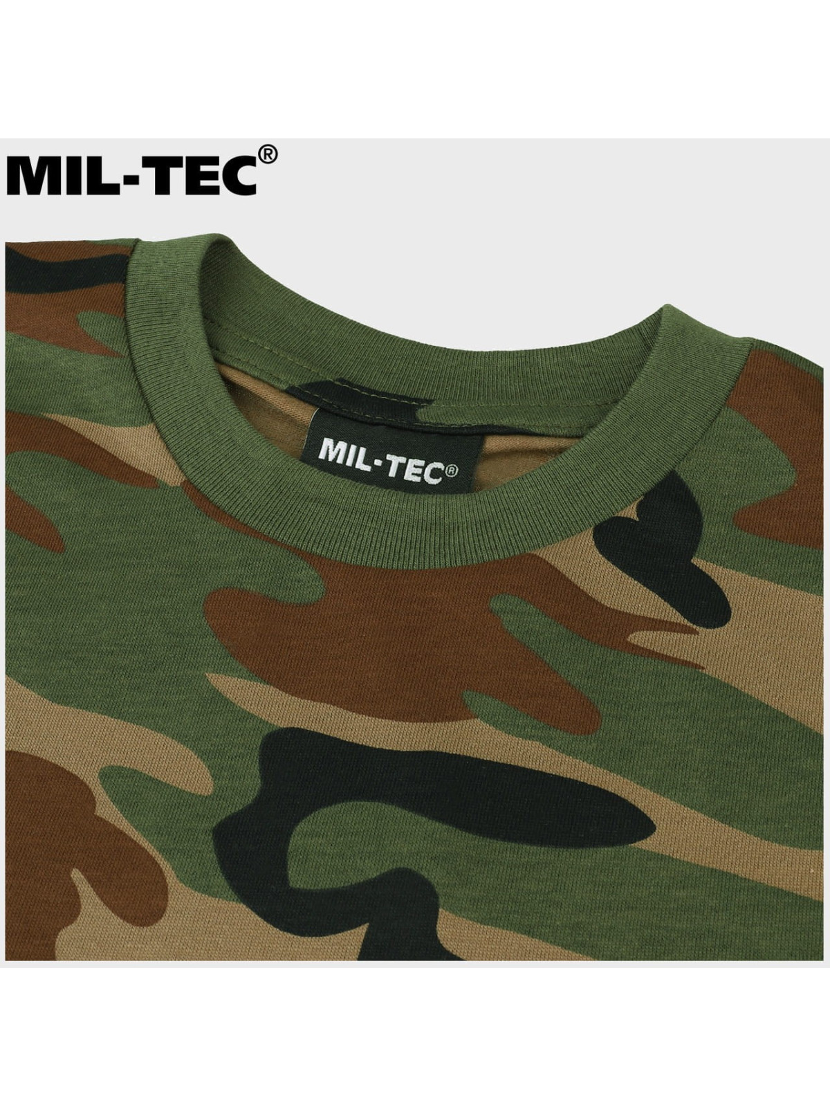 MIL-TEC KOSZULKA DZIECIĘCA T-SHIRT KIDS BAWEŁNA WOODLAND L