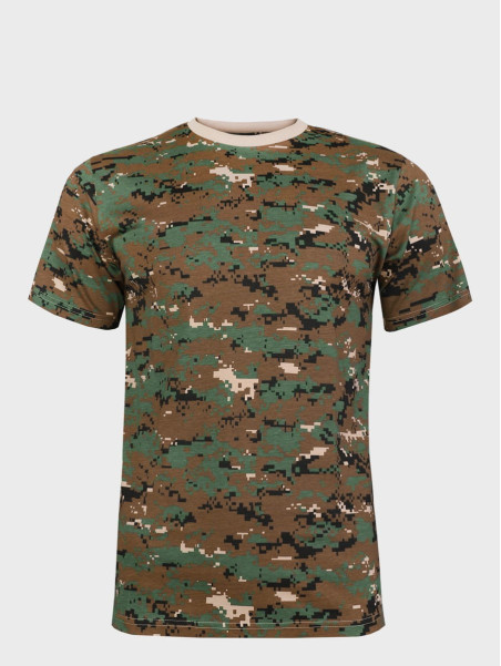 MIL-TEC KOSZULKA T-SHIRT BAWEŁNA DIGITAL WOODLAND L
