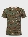 MIL-TEC KOSZULKA T-SHIRT BAWEŁNA DIGITAL WOODLAND L