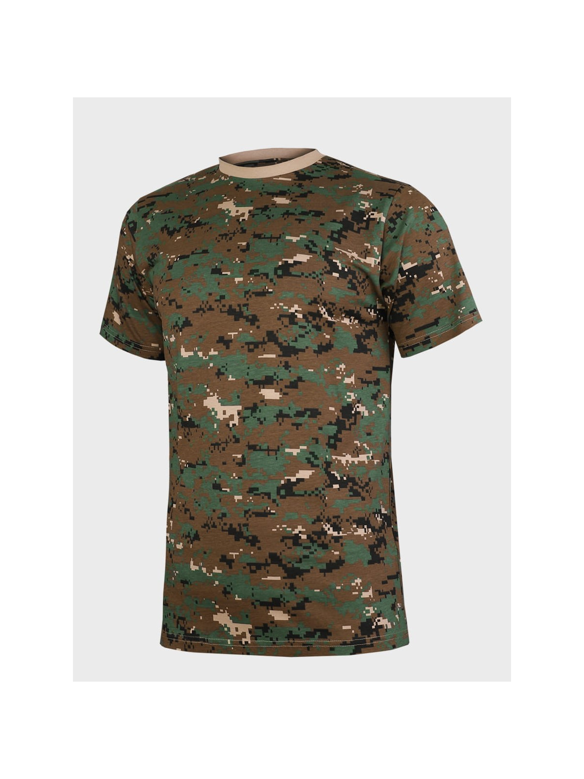MIL-TEC KOSZULKA T-SHIRT BAWEŁNA DIGITAL WOODLAND L