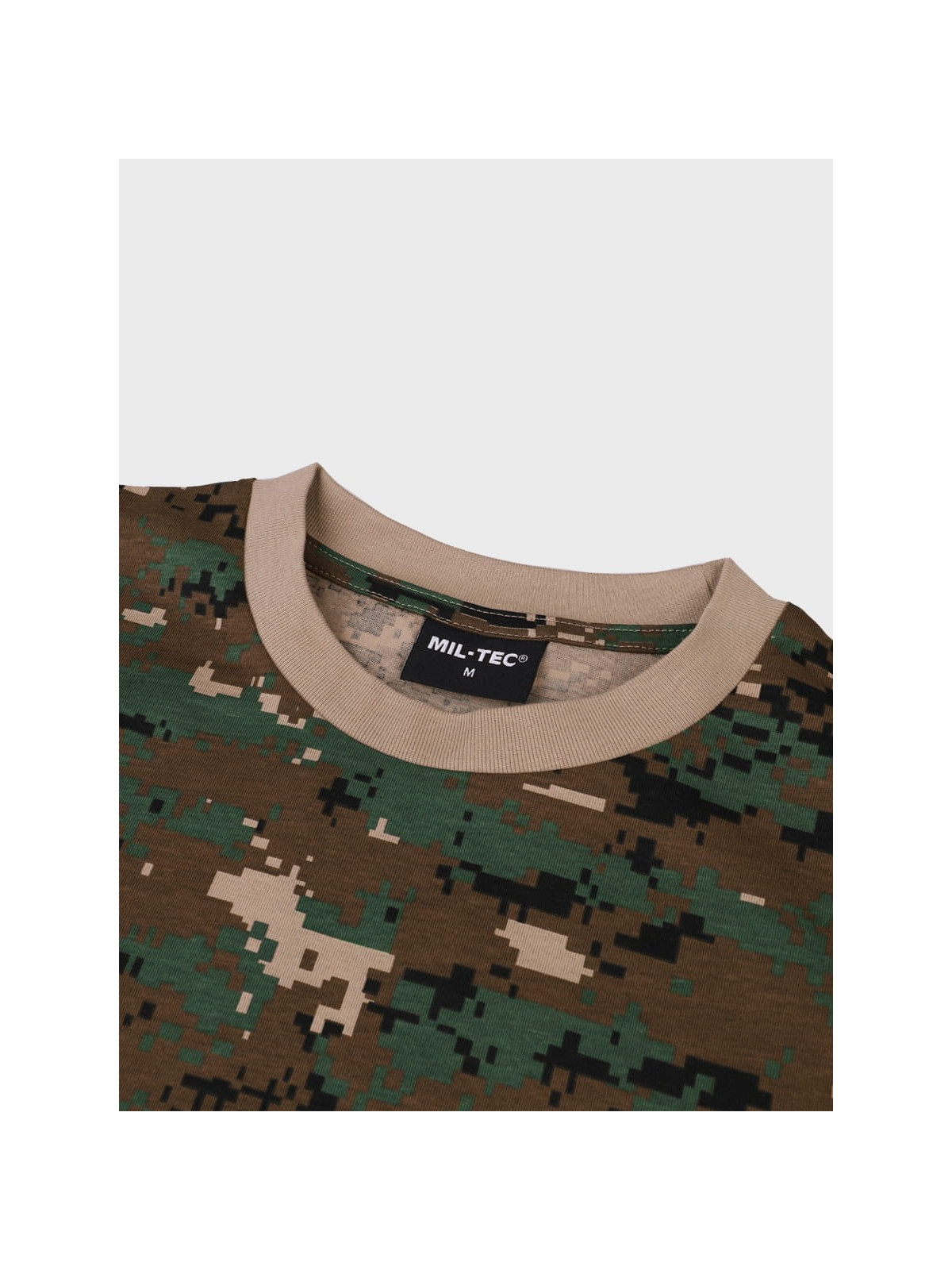 MIL-TEC KOSZULKA T-SHIRT BAWEŁNA DIGITAL WOODLAND L