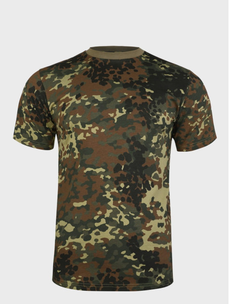 MIL-TEC KOSZULKA T-SHIRT BAWEŁNA FLECKTARN 3XL
