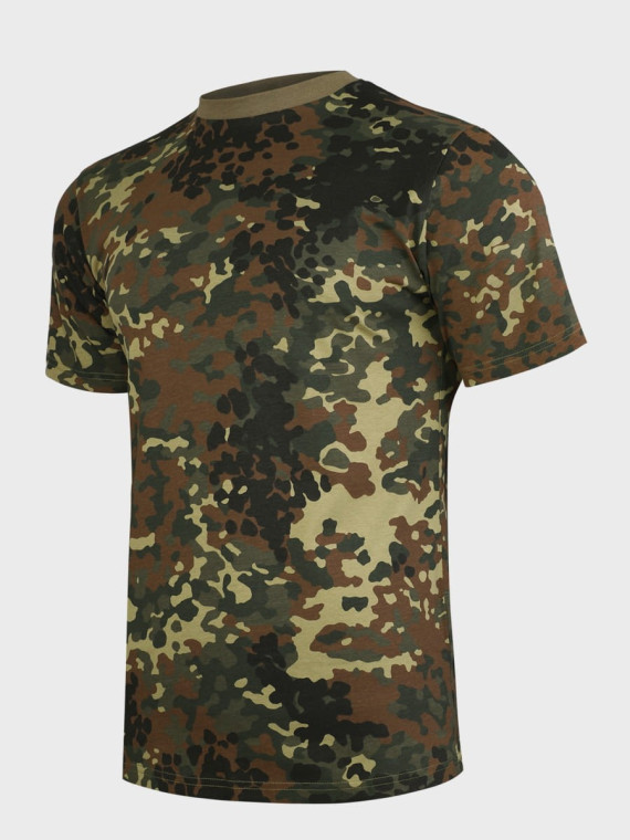 MIL-TEC KOSZULKA T-SHIRT BAWEŁNA FLECKTARN 3XL
