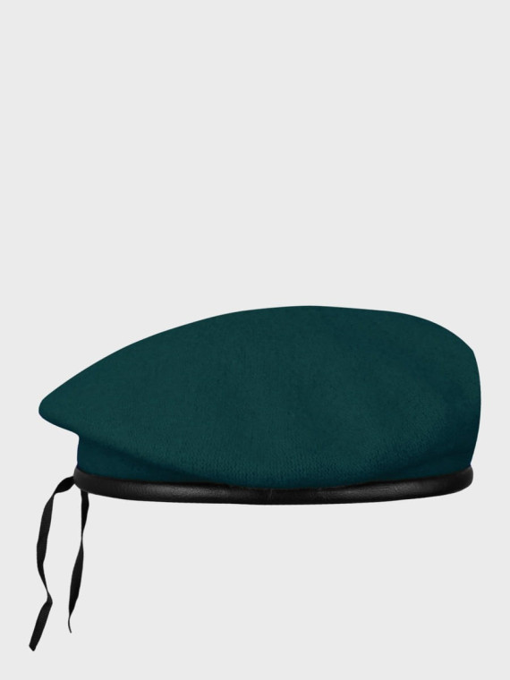 BB-TEX BERET WOJSKOWY WEŁNIANY TŁOCZONY ZIELONY 50