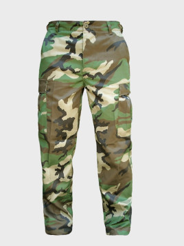 MIL-TEC SPODNIE BOJÓWKI M65 US RANGER WOODLAND 3XL