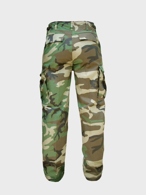 MIL-TEC SPODNIE BOJÓWKI M65 US RANGER WOODLAND 3XL