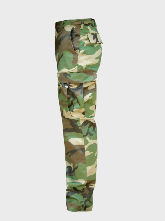 MIL-TEC SPODNIE BOJÓWKI M65 US RANGER WOODLAND 3XL