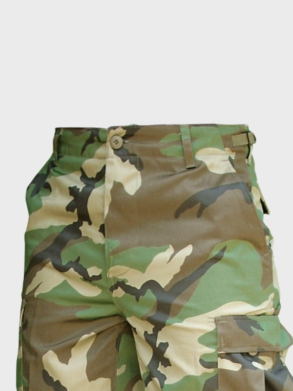 MIL-TEC SPODNIE BOJÓWKI M65 US RANGER WOODLAND 3XL