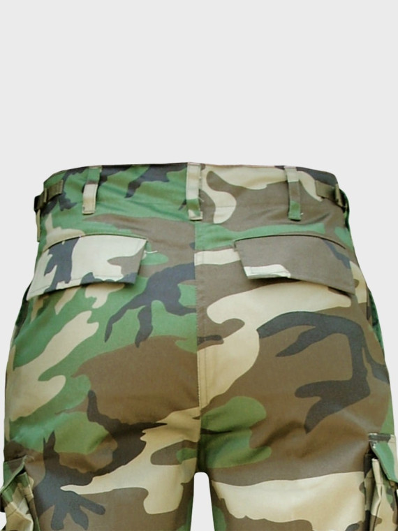 MIL-TEC SPODNIE BOJÓWKI M65 US RANGER WOODLAND 3XL