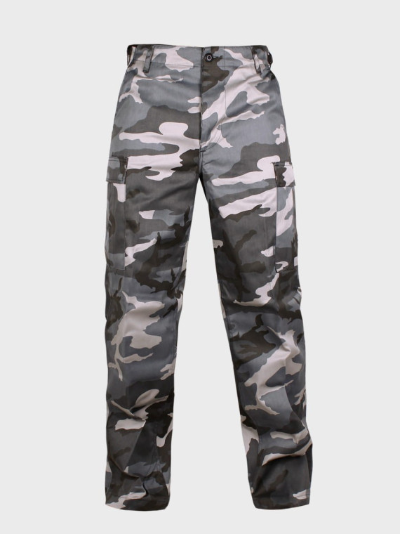 MIL-TEC SPODNIE BOJÓWKI M65 US RANGER DARK CAMO 3XL
