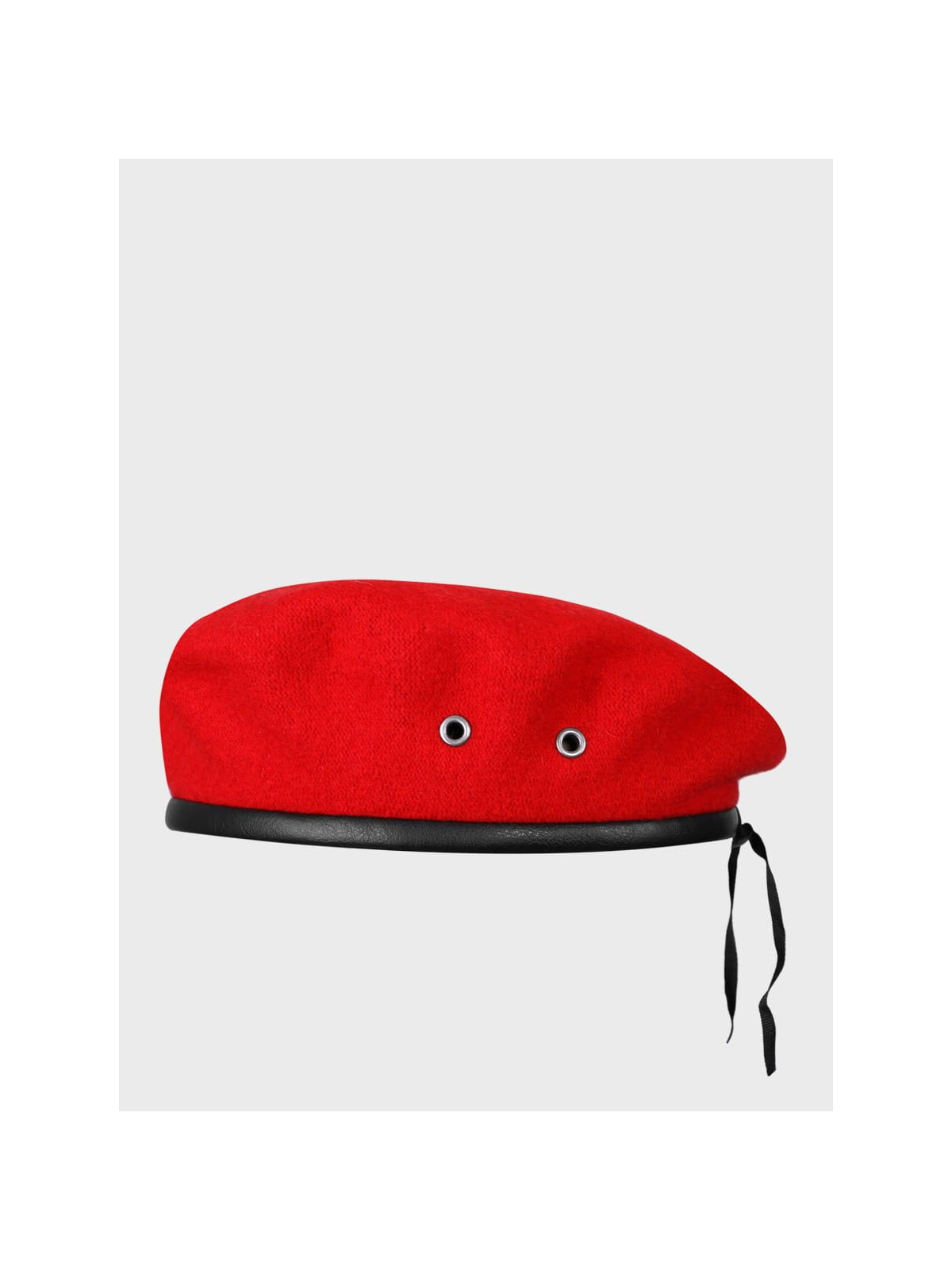 BB-TEX BERET WOJSKOWY WEŁNIANY TŁOCZONY CZERWONY 54