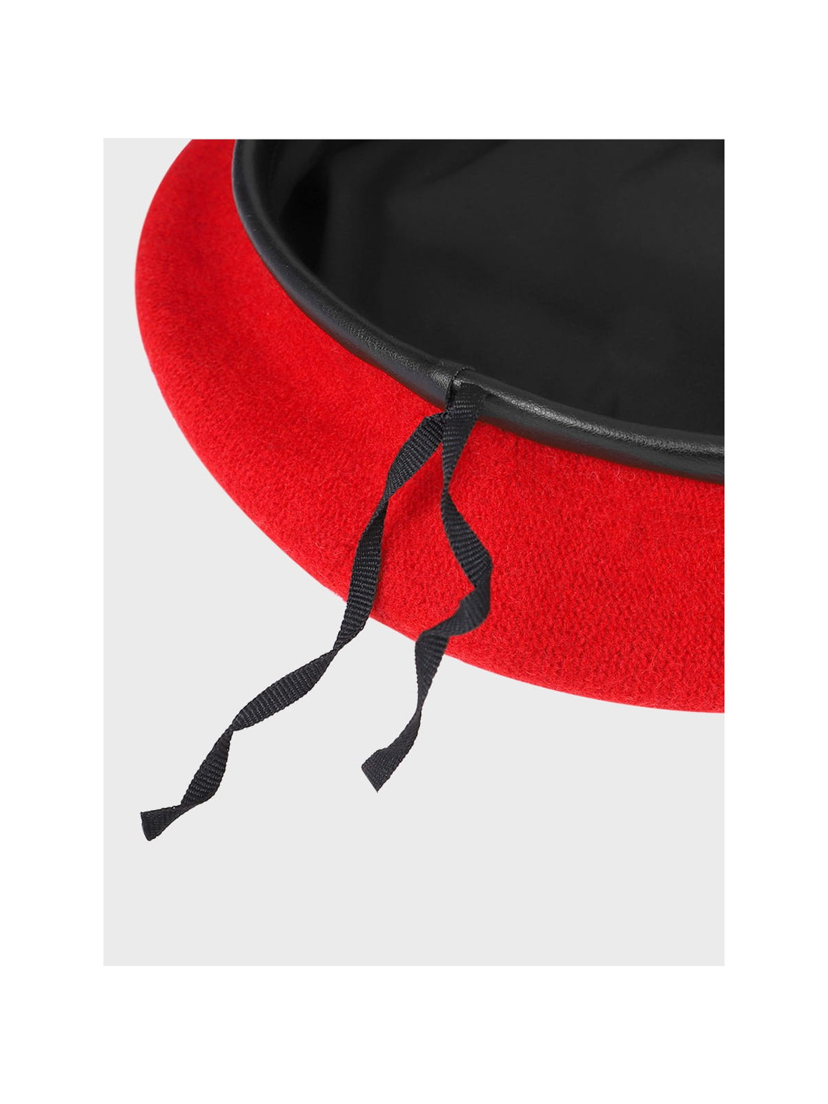 BB-TEX BERET WOJSKOWY WEŁNIANY TŁOCZONY CZERWONY 54