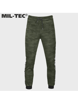 MIL-TEC SPODNIE TRENINGOWE DRESOWE WOODLAND 3XL