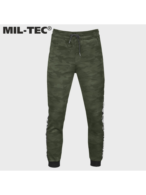 MIL-TEC SPODNIE TRENINGOWE DRESOWE WOODLAND 3XL