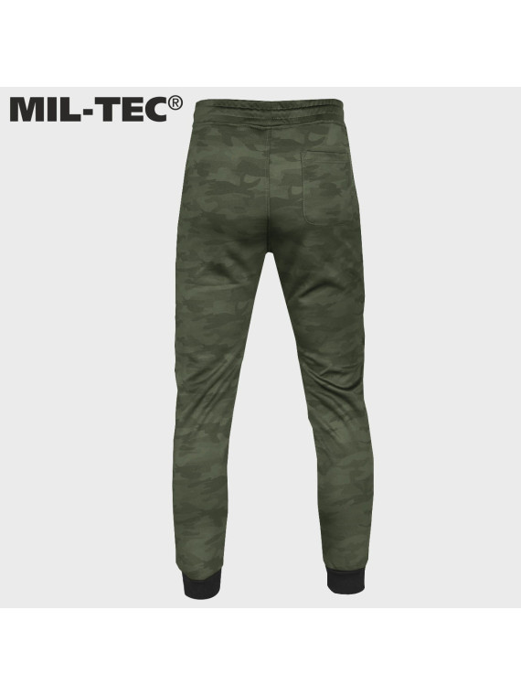 MIL-TEC SPODNIE TRENINGOWE DRESOWE WOODLAND 3XL