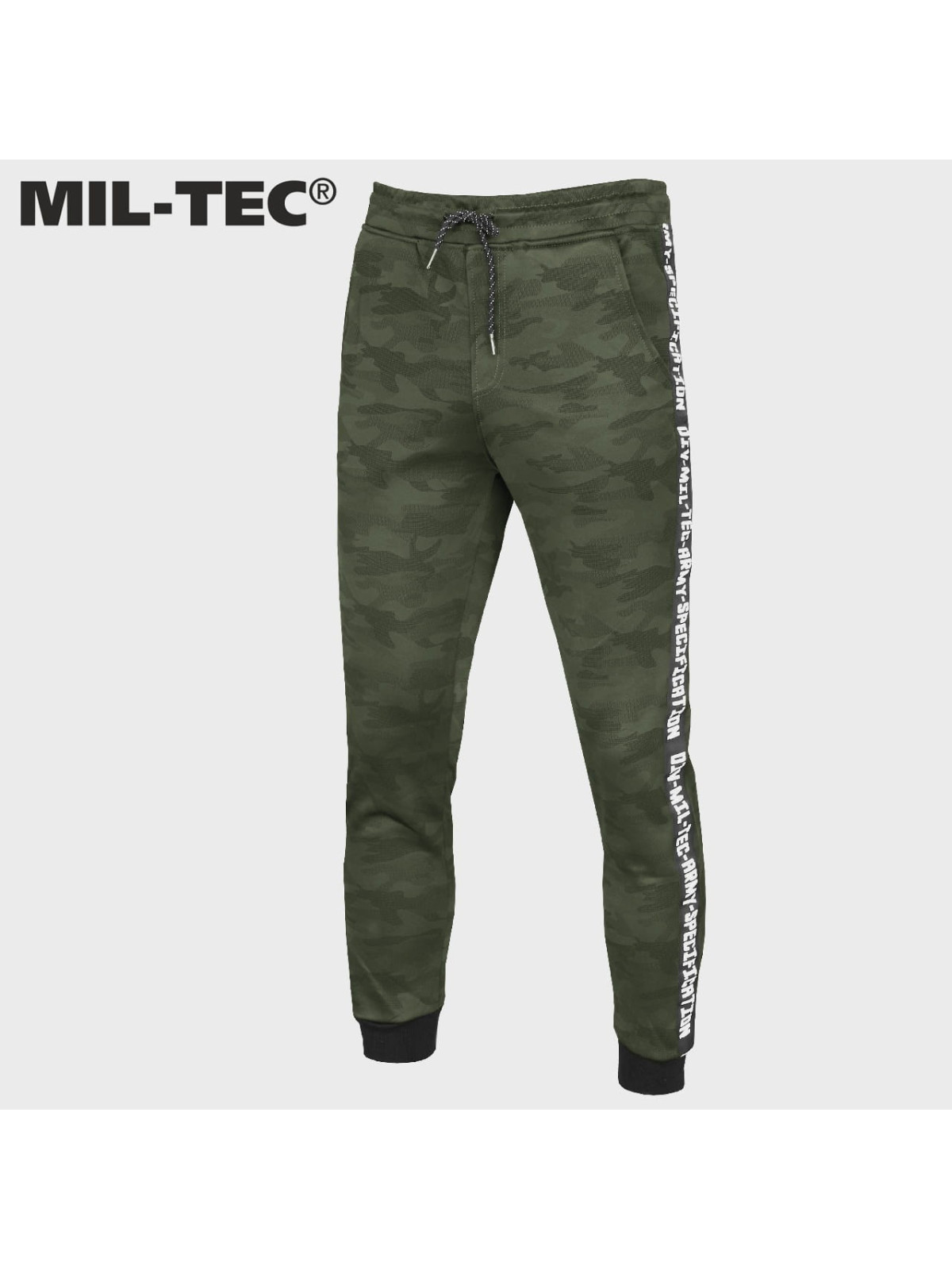 MIL-TEC SPODNIE TRENINGOWE DRESOWE WOODLAND 3XL