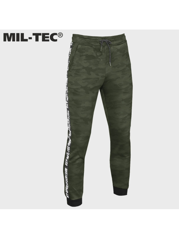 MIL-TEC SPODNIE TRENINGOWE DRESOWE WOODLAND 3XL