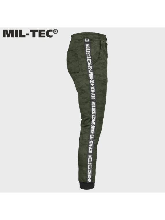 MIL-TEC SPODNIE TRENINGOWE DRESOWE WOODLAND 3XL