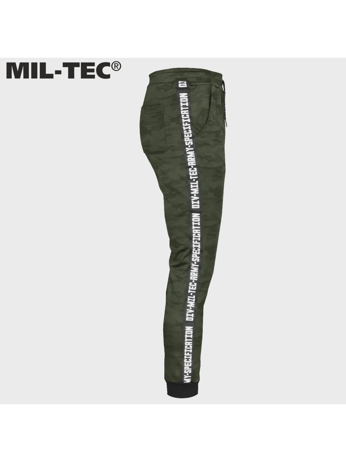 MIL-TEC SPODNIE TRENINGOWE DRESOWE WOODLAND 3XL
