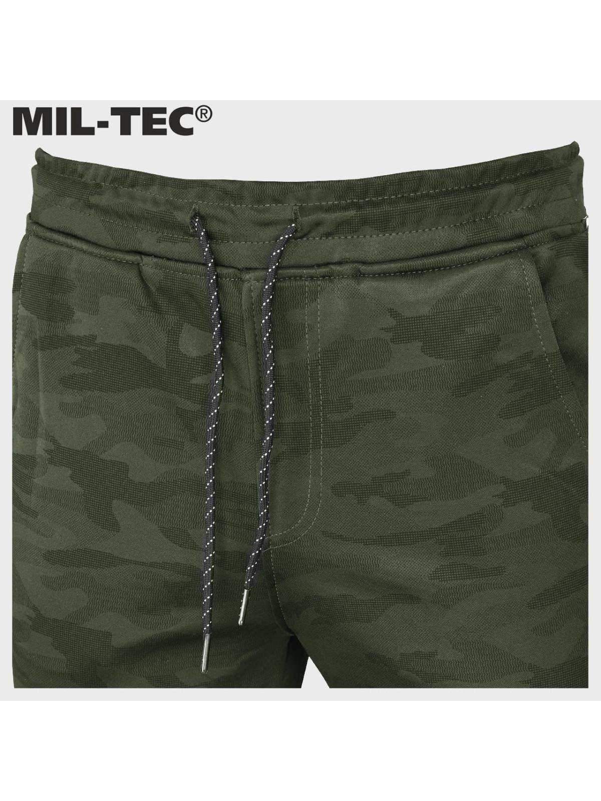 MIL-TEC SPODNIE TRENINGOWE DRESOWE WOODLAND 3XL