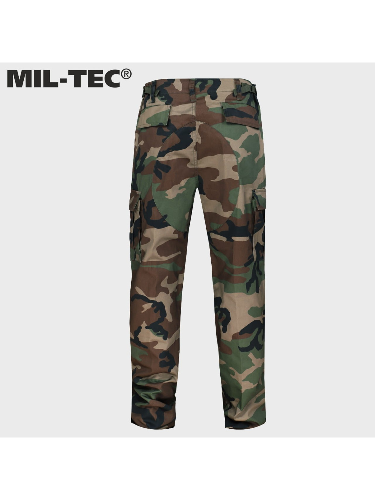 MIL-TEC SPODNIE BOJÓWKI DZIECIĘCE BDU T/C WOODLAND L