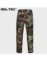 MIL-TEC SPODNIE BOJÓWKI DZIECIĘCE BDU T/C WOODLAND L