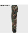 MIL-TEC SPODNIE BOJÓWKI DZIECIĘCE BDU T/C WOODLAND L