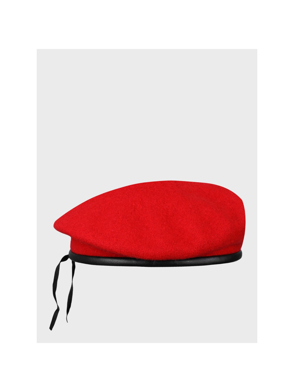 BB-TEX BERET WOJSKOWY WEŁNIANY TŁOCZONY CZERWONY 54