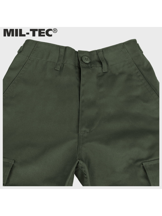 MIL-TEC SPODNIE BOJÓWKI DZIECIĘCE BDU T/C OLIWKOWE 3XL