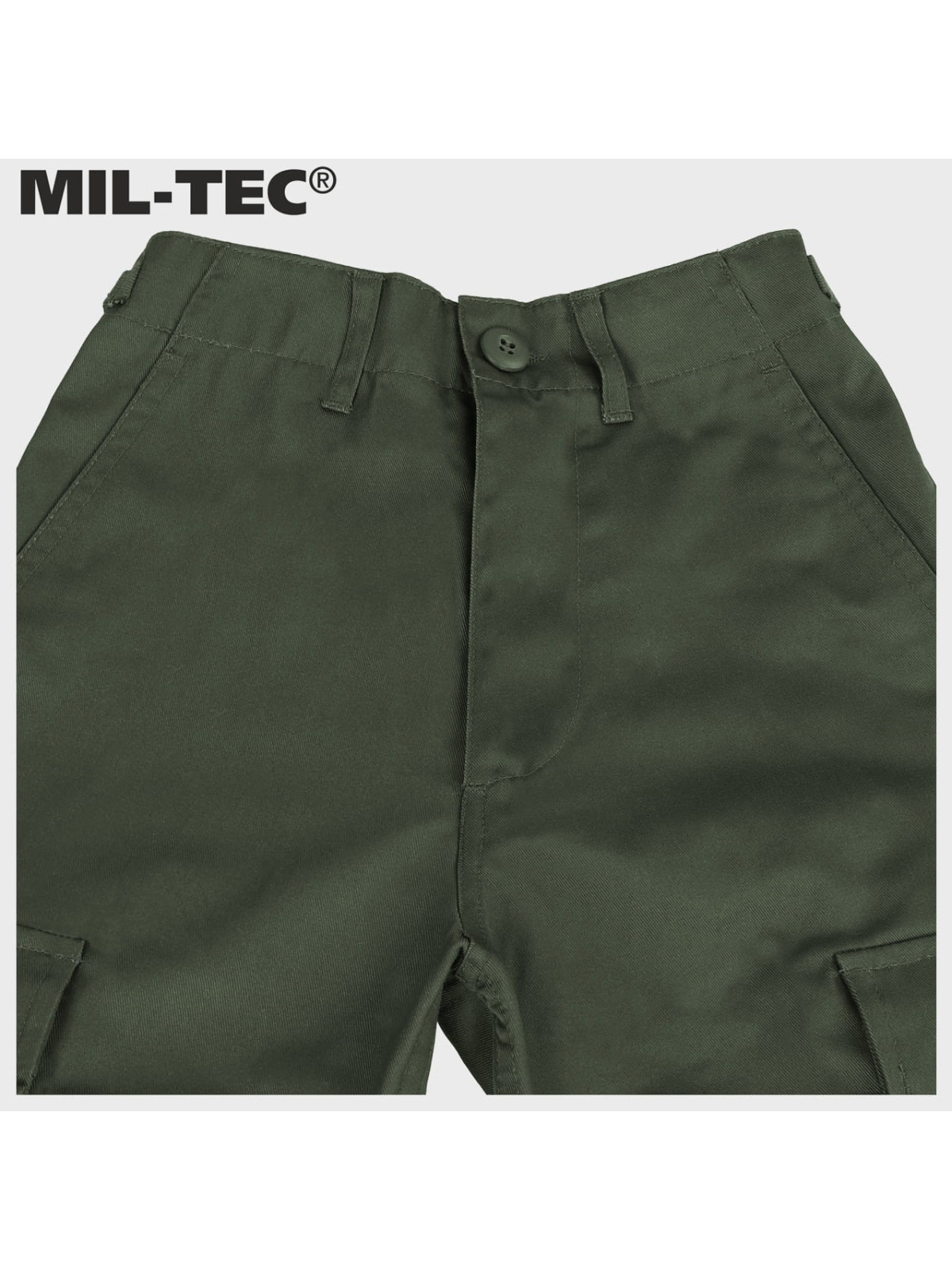 MIL-TEC SPODNIE BOJÓWKI DZIECIĘCE BDU T/C OLIWKOWE 3XL