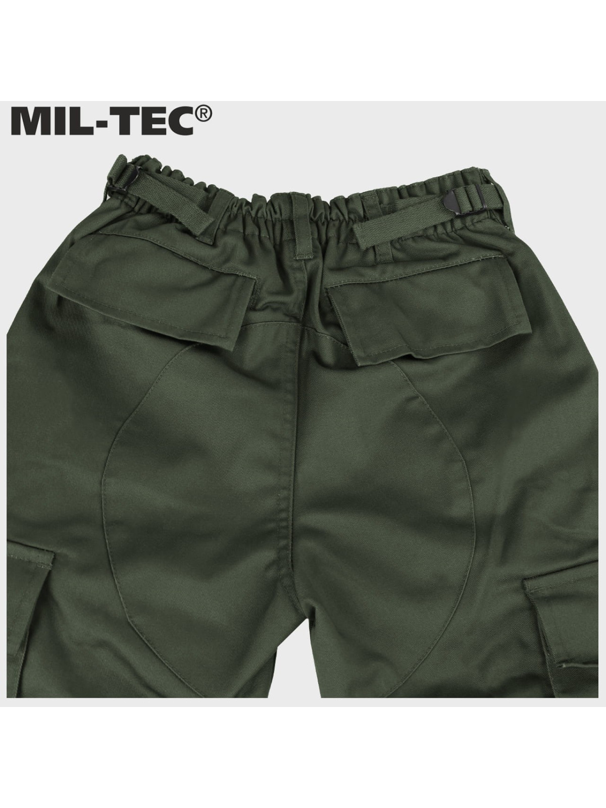 MIL-TEC SPODNIE BOJÓWKI DZIECIĘCE BDU T/C OLIWKOWE 3XL