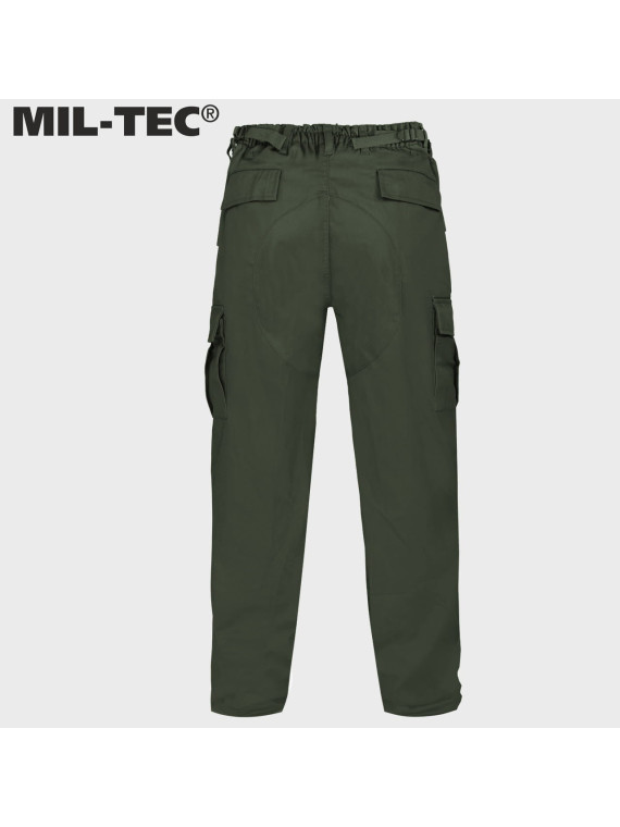 MIL-TEC SPODNIE BOJÓWKI DZIECIĘCE BDU T/C OLIWKOWE 3XL