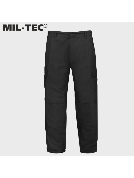 MIL-TEC SPODNIE BOJÓWKI DZIECIĘCE BDU T/C CZARNE 3XL