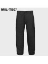 MIL-TEC SPODNIE BOJÓWKI DZIECIĘCE BDU T/C CZARNE 3XL