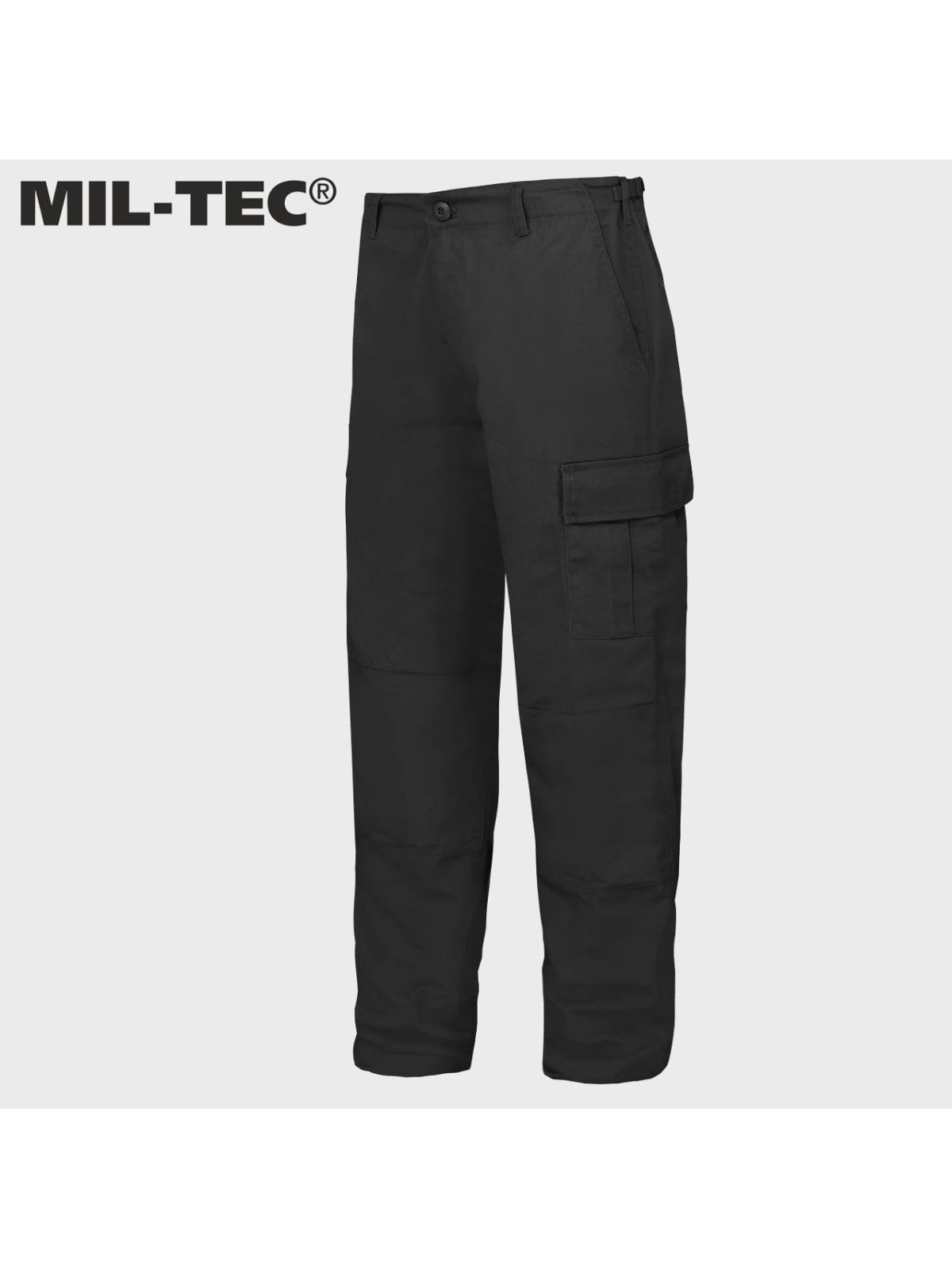 MIL-TEC SPODNIE BOJÓWKI DZIECIĘCE BDU T/C CZARNE 3XL