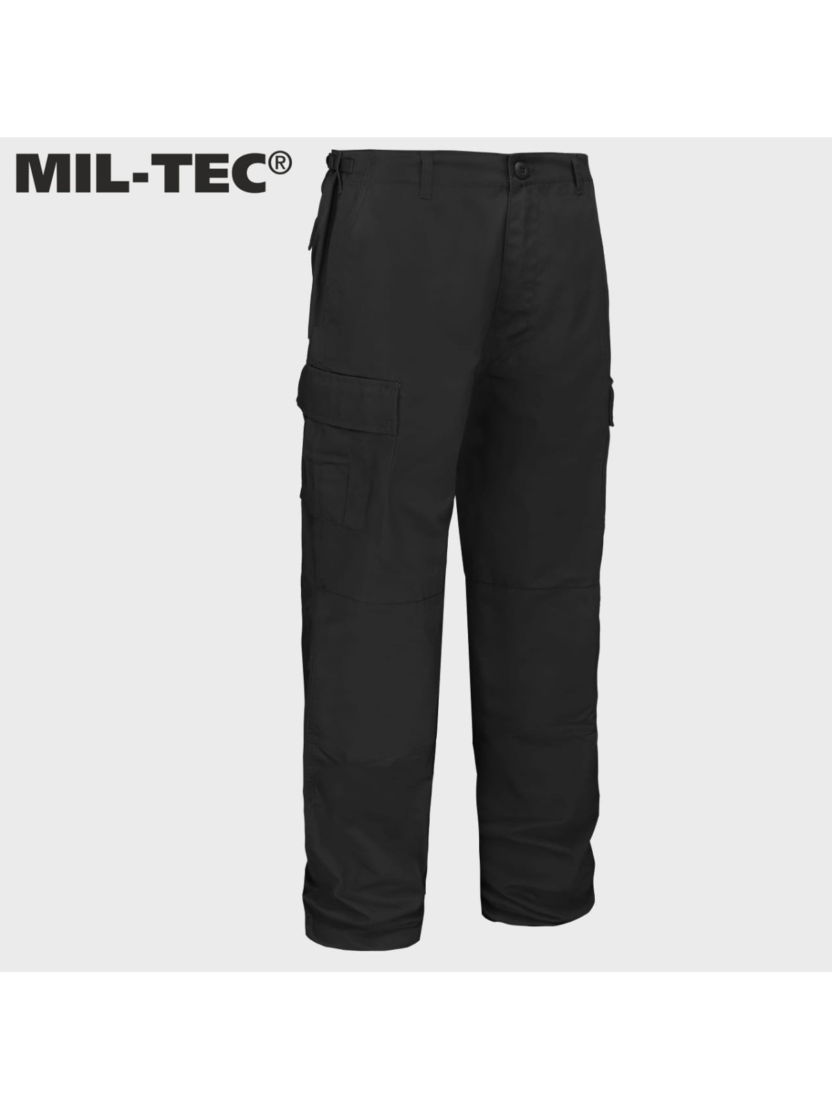 MIL-TEC SPODNIE BOJÓWKI DZIECIĘCE BDU T/C CZARNE 3XL