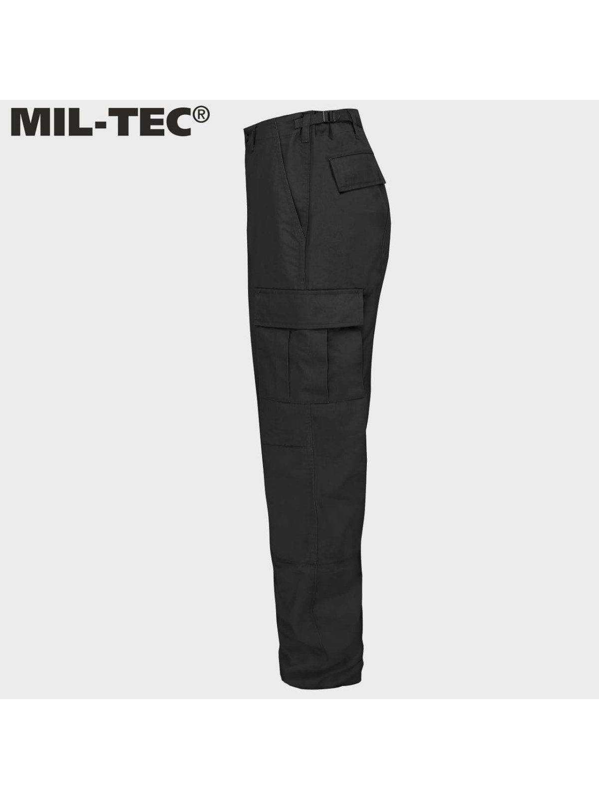 MIL-TEC SPODNIE BOJÓWKI DZIECIĘCE BDU T/C CZARNE 3XL