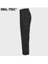 MIL-TEC SPODNIE BOJÓWKI DZIECIĘCE BDU T/C CZARNE 3XL