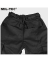 MIL-TEC SPODNIE BOJÓWKI DZIECIĘCE BDU T/C CZARNE 3XL