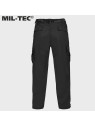 MIL-TEC SPODNIE BOJÓWKI DZIECIĘCE BDU T/C CZARNE 3XL