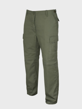 MIL-TEC SPODNIE TREKINGOWE 2W1 BDU ZIP OFF OLIWKOWE L