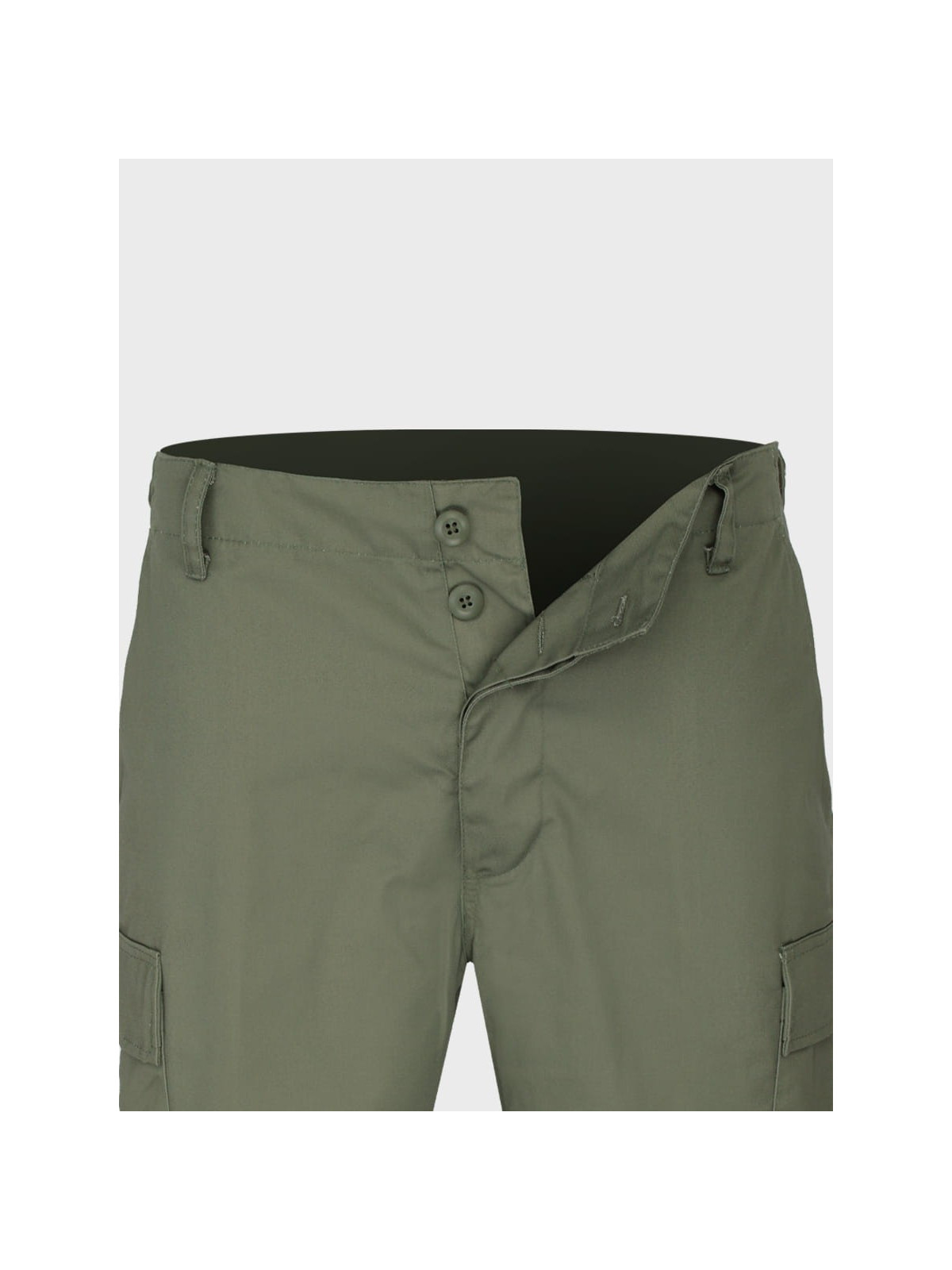 MIL-TEC SPODNIE TREKINGOWE 2W1 BDU ZIP OFF OLIWKOWE L