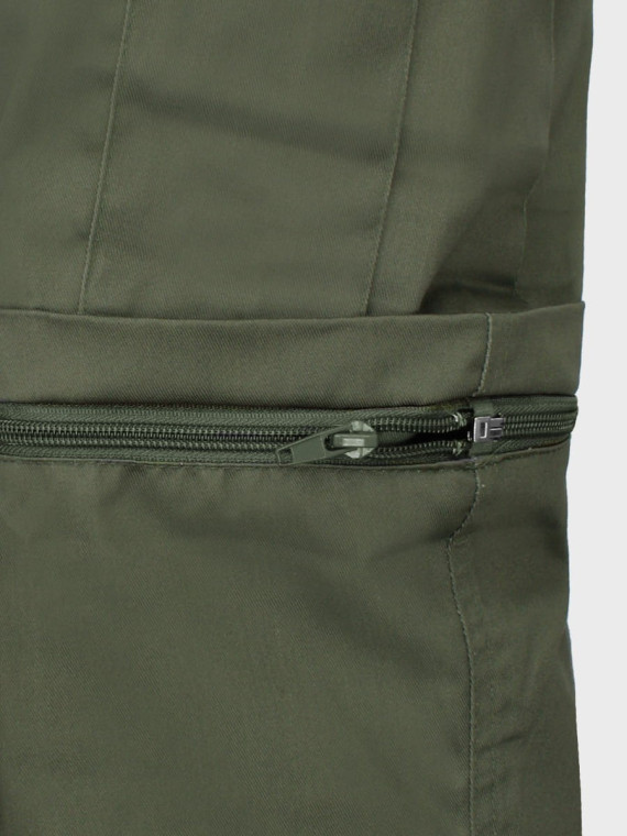 MIL-TEC SPODNIE TREKINGOWE 2W1 BDU ZIP OFF OLIWKOWE L