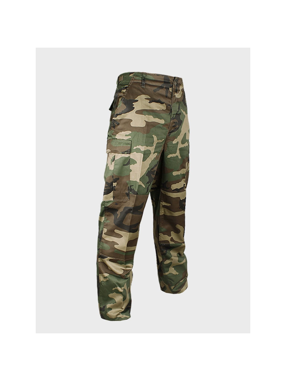 MIL-TEC SPODNIE WOJSKOWE M65 BDU T/C WOODLAND 3XL