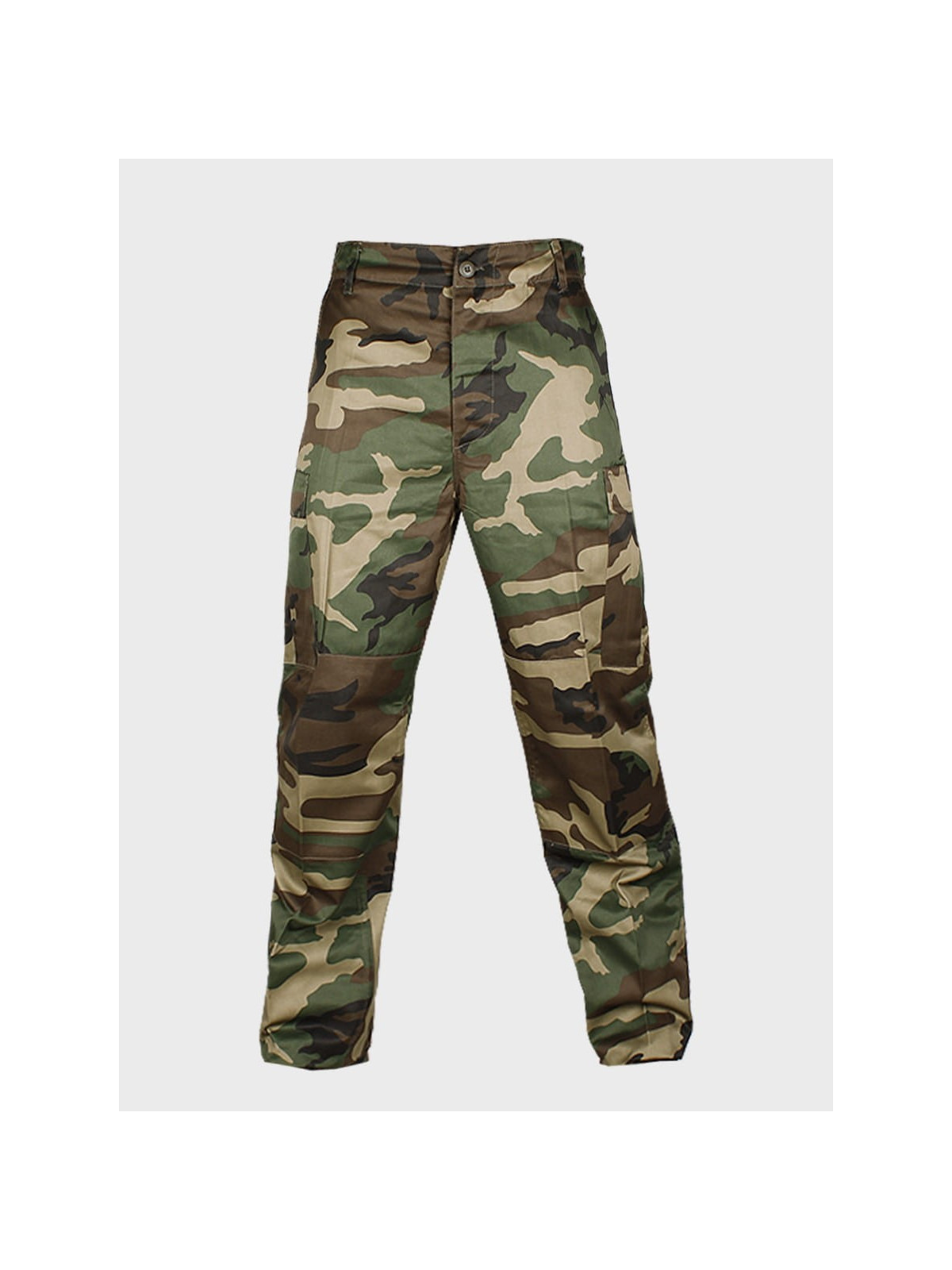 MIL-TEC SPODNIE WOJSKOWE M65 BDU T/C WOODLAND 3XL