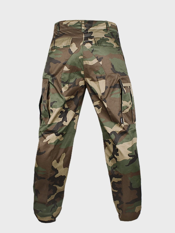 MIL-TEC SPODNIE WOJSKOWE M65 BDU T/C WOODLAND 3XL